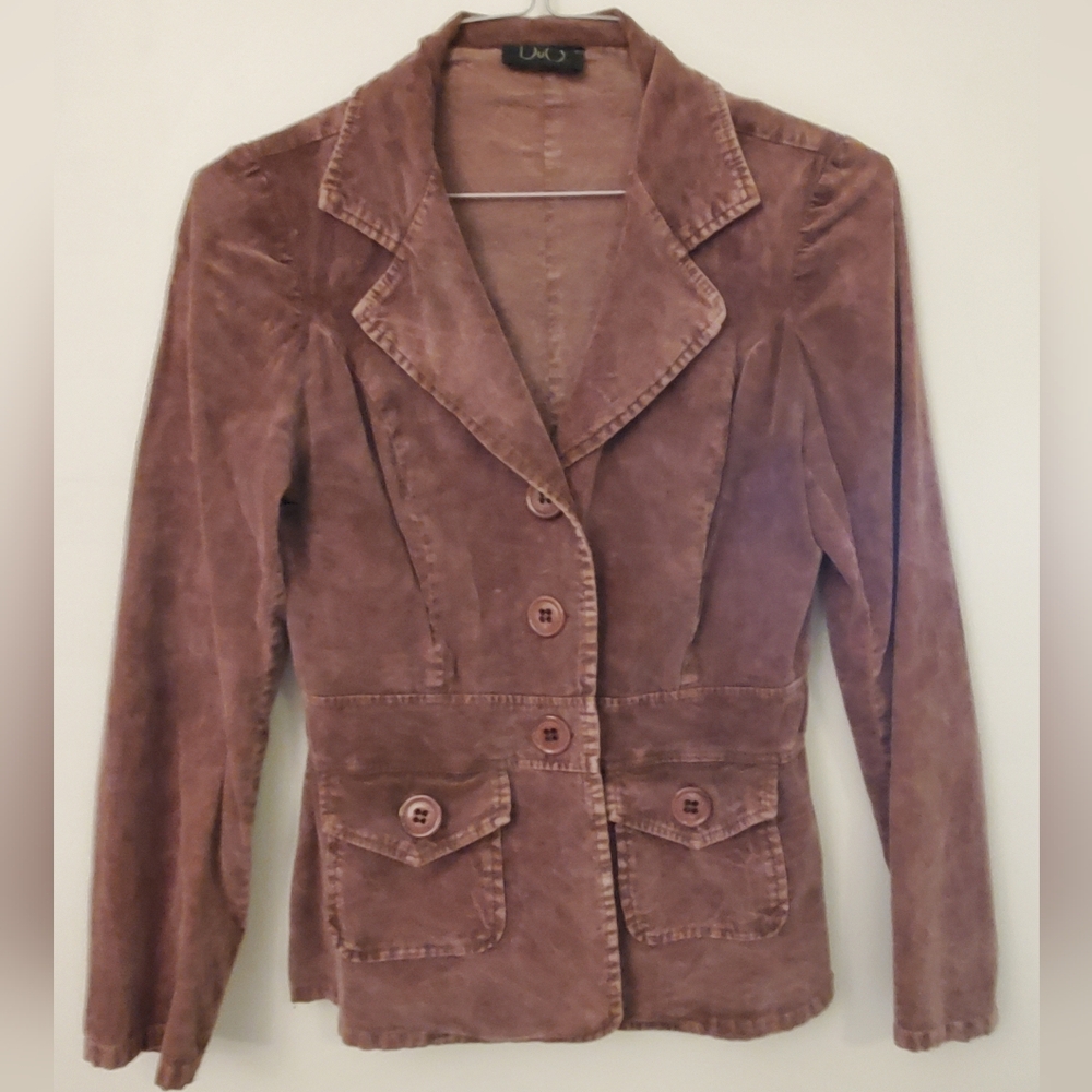Vintage Y2K Brown Corduroy Blazer